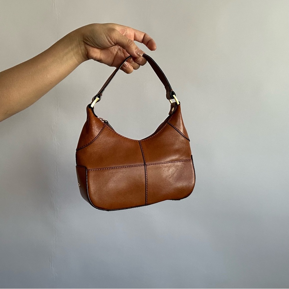 Y2K/90s Etienne Aigner leather handbag brown. - Picture 2 of 11